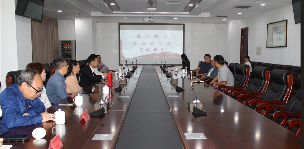 合作商会会长朱书广带队前往高村镇走访调研~