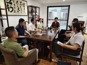 武清区工商联领导莅临我会调研指导商会党建工作