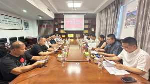 企业家合作商会一行走访会员企业—天津皇冠幕墙装饰股份有限公司