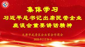 深入学习贯彻习近平总书记出席民营企业座谈会重要讲话精神—企业家合作商会组织开展集体学习活动