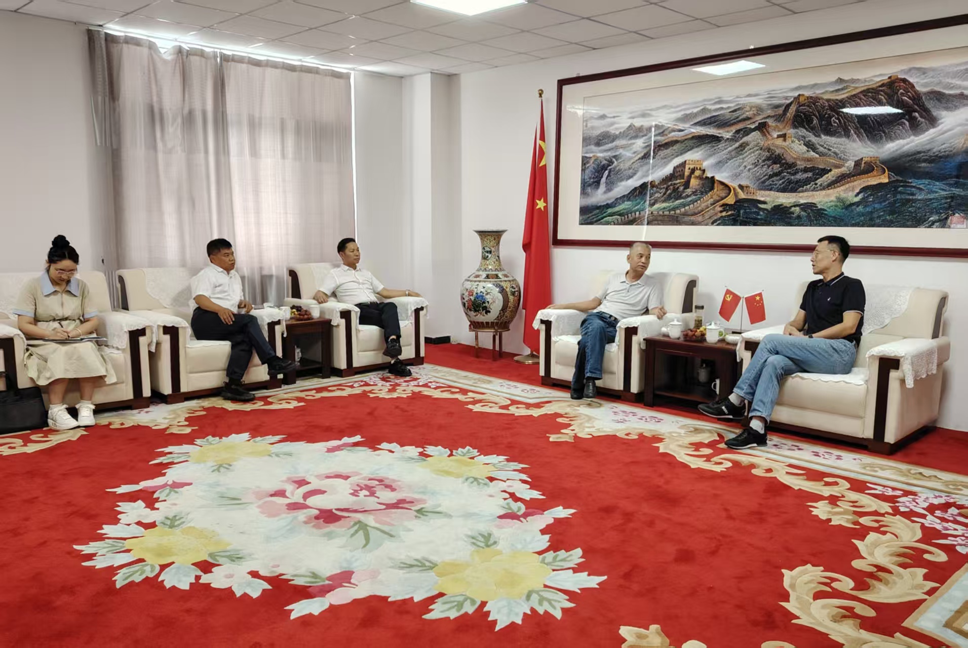 武清区工商联带领企业家合作商会开展“十五五”规划专题调研，走进常务副会长企业—天津汇利百亿实业有限公