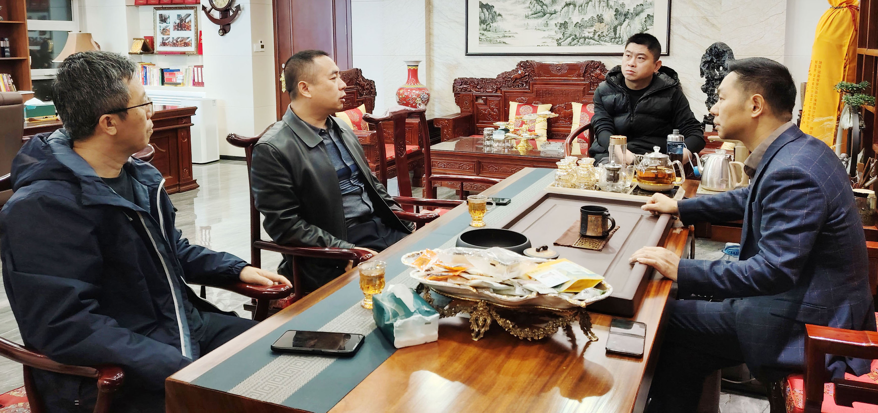 武清区工商联秘书长李吉敏莅临我商会指导党建工作‌